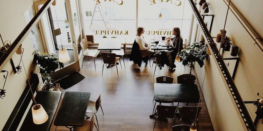 cafe conversation