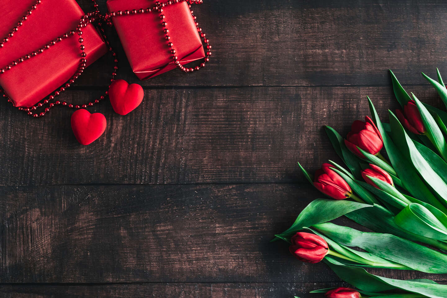tulips and gifts