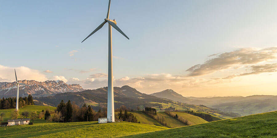 wind turbines
