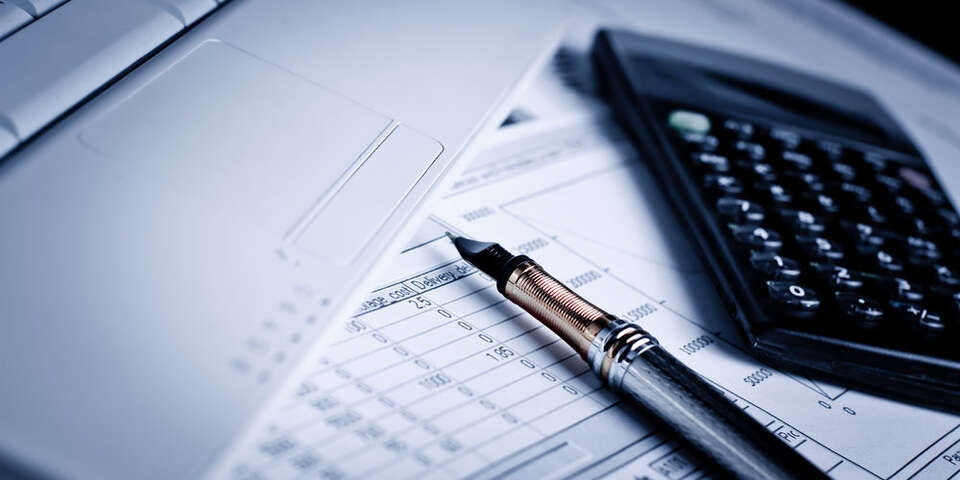 paperwork and pen