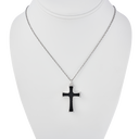 Carbon Fiber Cross Necklace  large image number 5
