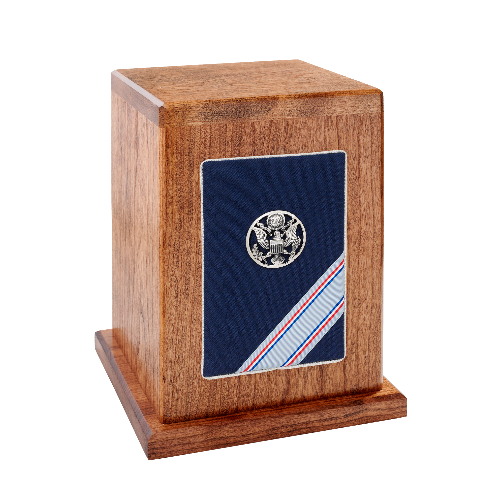 Military Panel Urn  large image number 1