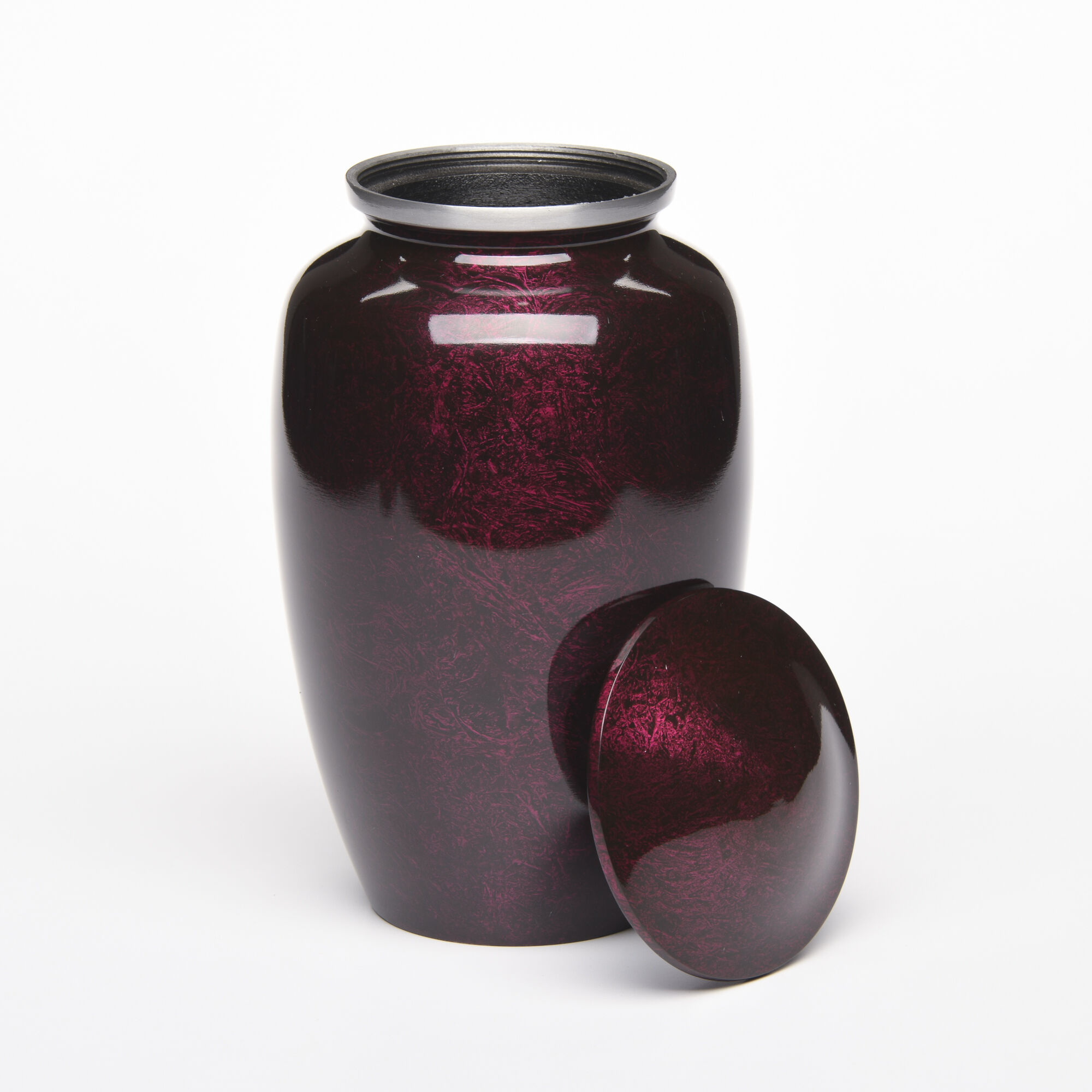 Serenity Alloy Cremation Urn - Amethyst image number 8