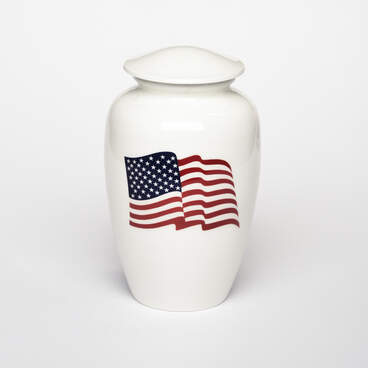 Stars & Stripes Urn