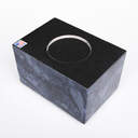 Artisan Marble Cremation Urn - Blue image number 4