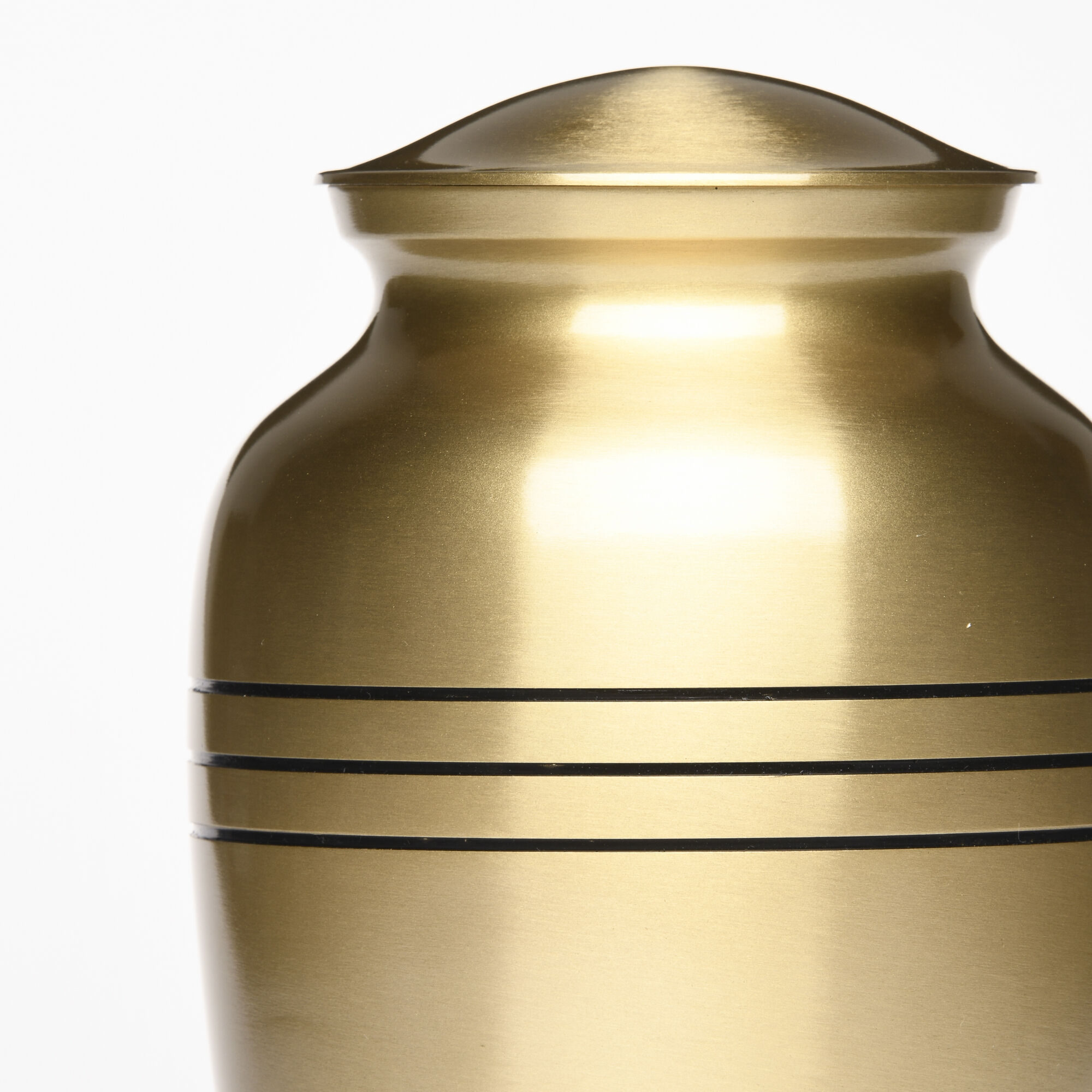 Eternal Bands Memorial Urn - Brass image number 6