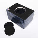 Artisan Marble Cremation Urn - Blue image number 3