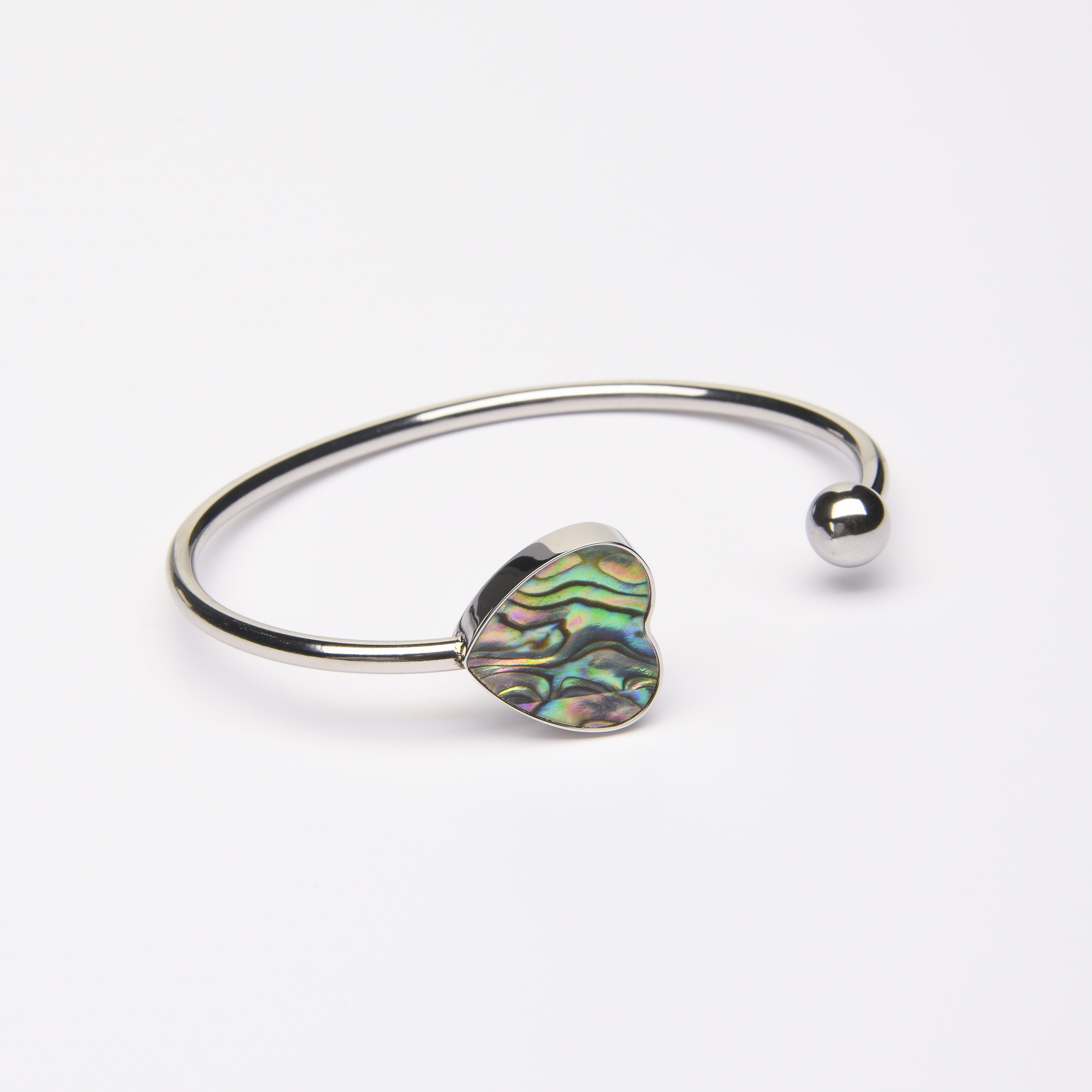 Eternity Heart Bangle