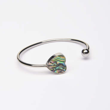 Eternity Heart Bangle