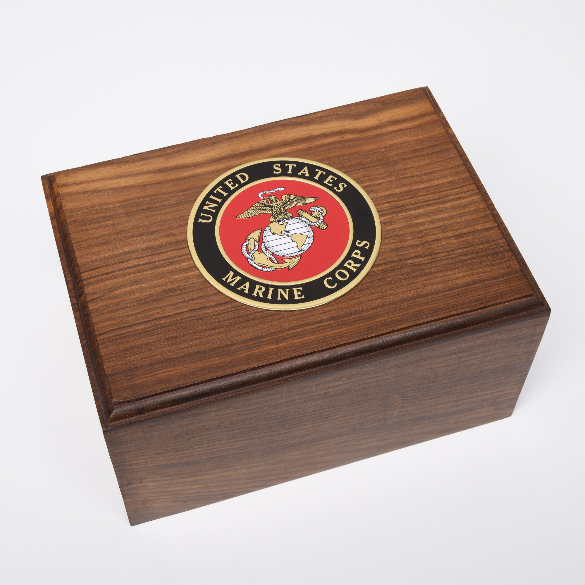 Veteran's Rest Rosewood Cremation Urn - Marine Corps image number 7