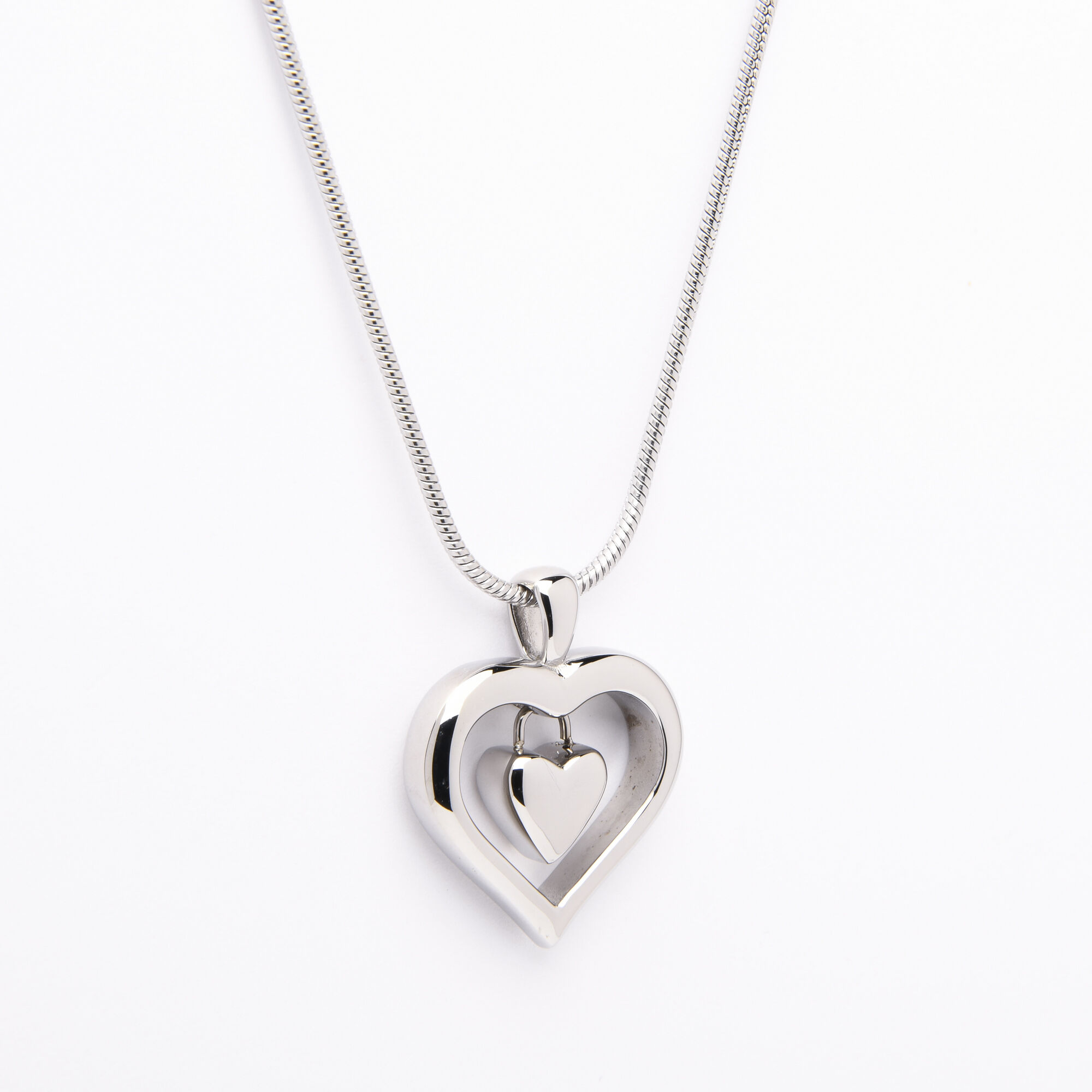 Double Heart Necklace