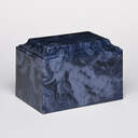 Artisan Marble Cremation Urn - Blue image number 1