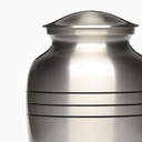 Eternal Bands Memorial Urn, Pewter image number 2