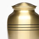 Eternal Bands Memorial Urn, Brass image number 2