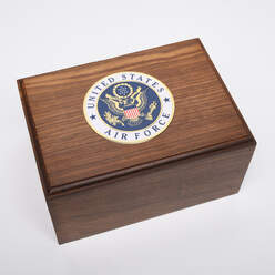 Veteran’s Rest Rosewood Urn
