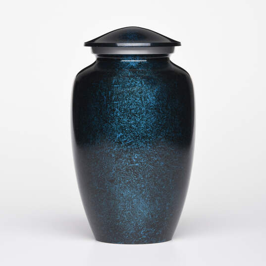 Serenity Sapphire Alloy Urn image number 2